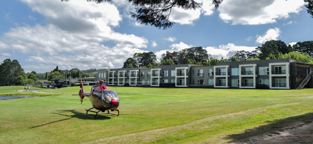 Helicopter on Park Proxi Gibraltar Golf Course